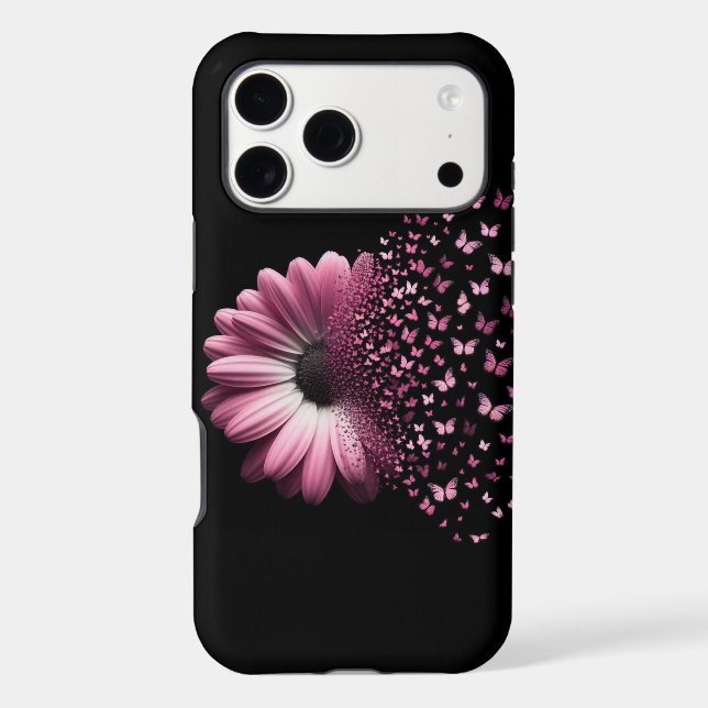 Bloom into Butterflies Iphone Case (Back)