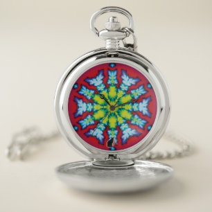 Bloom Kaleidoscope Pocket Watch