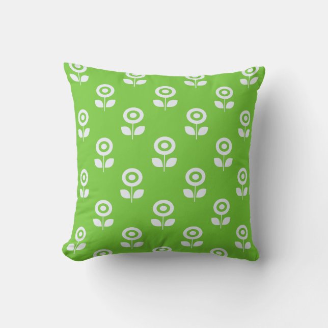 Bloom Loop | BL-01 |  Throw Pillow (Front)