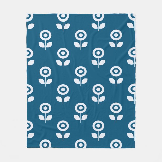 Bloom Loop | BL-03 |  Fleece Blanket (Front)