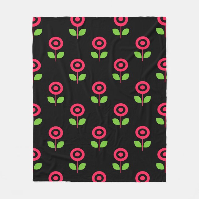 Bloom Loop | BL-05 |  Fleece Blanket (Front)