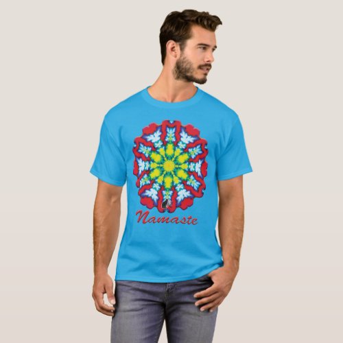 Bloom Namaste Kaleidoscope T_shirt