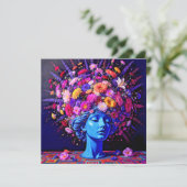 "Bloom of Eternity" – A Colourful Surreal Portrait (Standing Front)