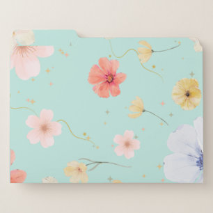  Bloom & Organize: Floral File Folders