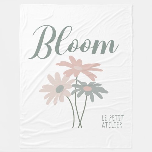 Bloom Polar Cover Fleece Blanket