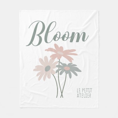 Bloom Polar Cover Fleece Blanket