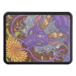 Bloom Purple Dragon Hitch Cover