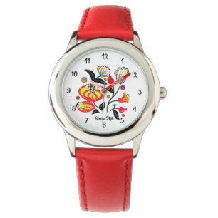 Bloom Style Kids Watch – Floral Ukrainian Inspired