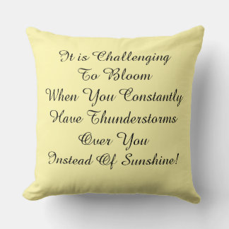 Bloom Throw Pillow