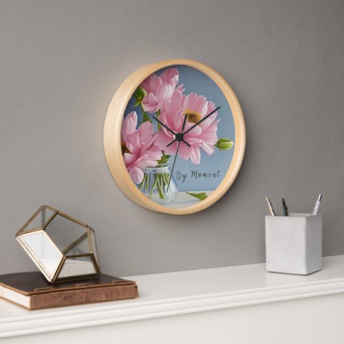 Bloom Time_A Floral Wallclock to Brighten Up Space