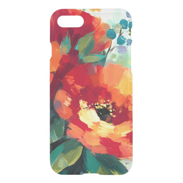 Bloom Vibrant Floral Garden Uncommon iPhone Case (Back)