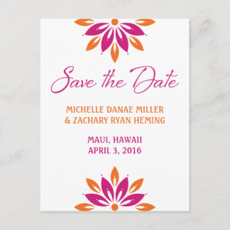 Bloom Wedding Save the Date