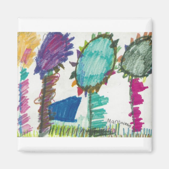 Bloom Where You Are Magnet (Front)