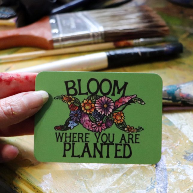 Bloom where you are planted                        holiday card (Creator Uploaded)