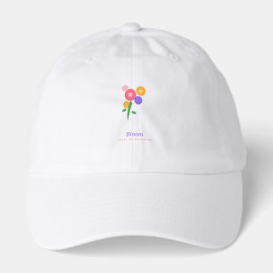 "Bloom Where You Are Planted - Inspirational Flora Hat
