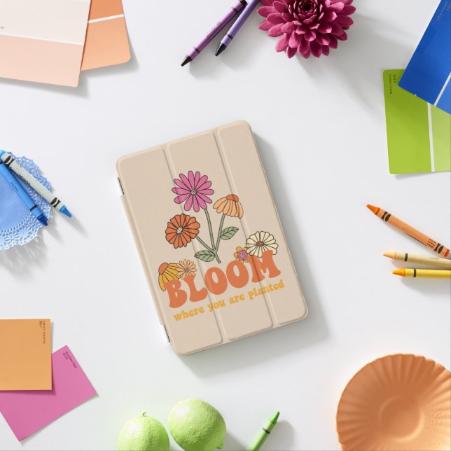 Bloom Where you are Planted iPad Mini Cover (In Situ)