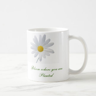 Bloom where you are planted mug image