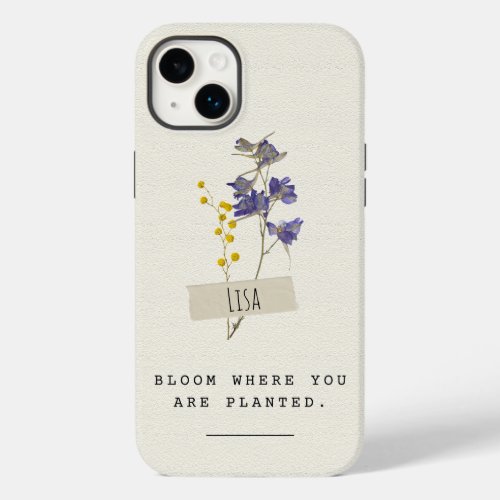 Bloom Where You Planted Case_Mate iPhone 14 Plus Case