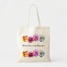 bloom wherever life plants you tote