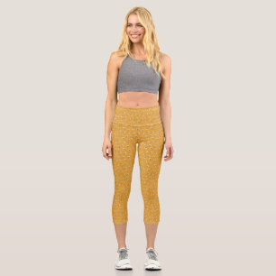 Bloom Wild, And Never Apologize Capri Leggings