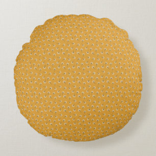 Bloom Wild, And Never Apologize Round Pillow