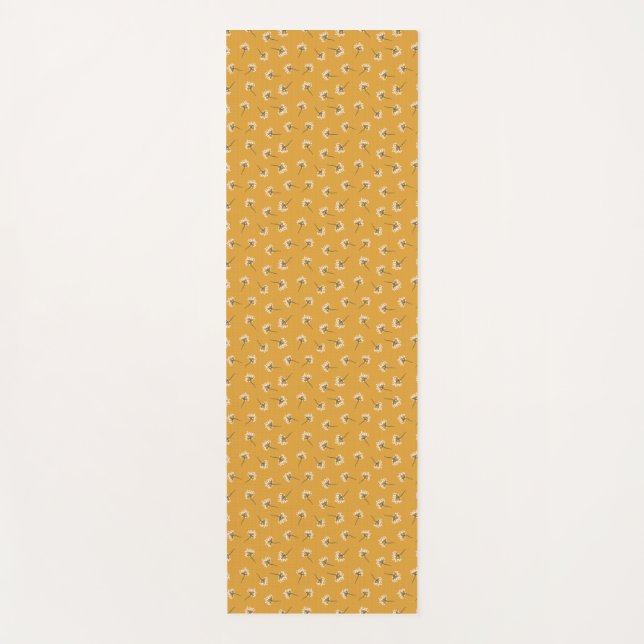 Bloom Wild, And Never Apologize Yoga Mat (Front)