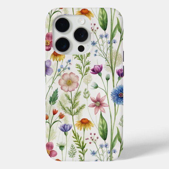 Bloom Wildflowers Case-Mate iPhone Case (Back)