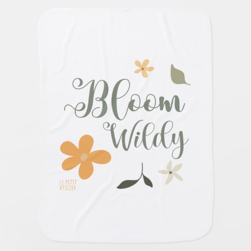 Bloom Wildy Baby Blanket