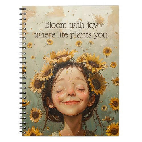 Bloom with Joy Notebook