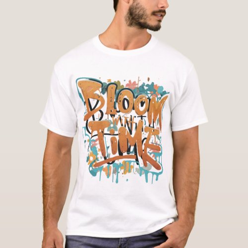 Bloom With Time T_shirt 