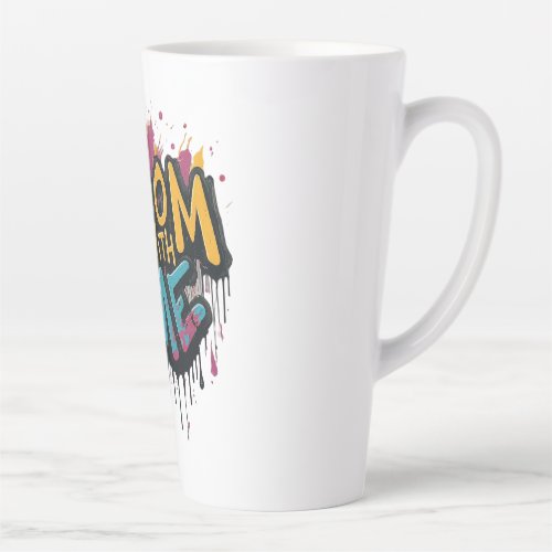 Bloom with Time T_Shirt Latte Mug