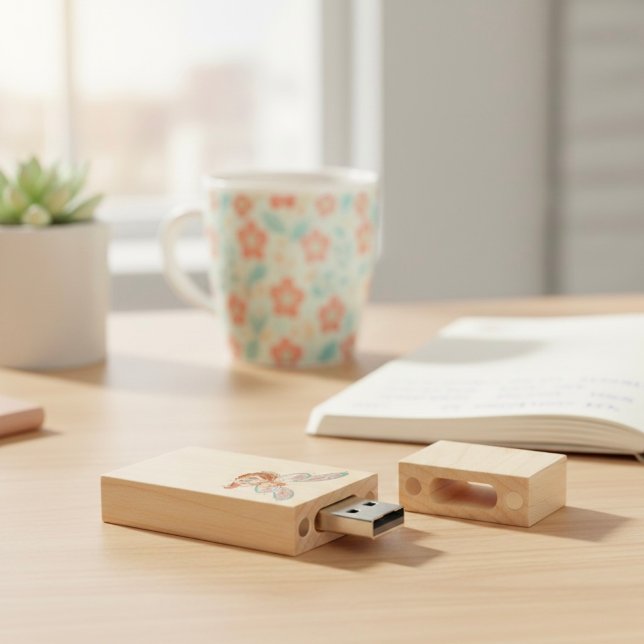 Bloom Wood Flash Drive (Creator Uploaded)