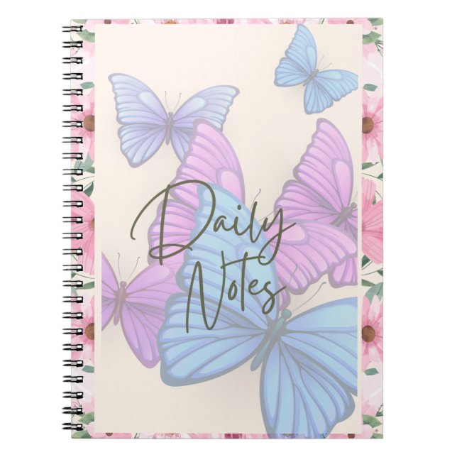 Bloom & Write – Floral Notebook (Front)