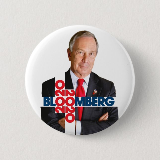 Bloomberg 2020 button (Front)