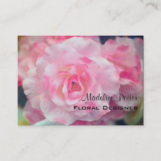 Bloomdeville Elegant Floral Professional Business Card