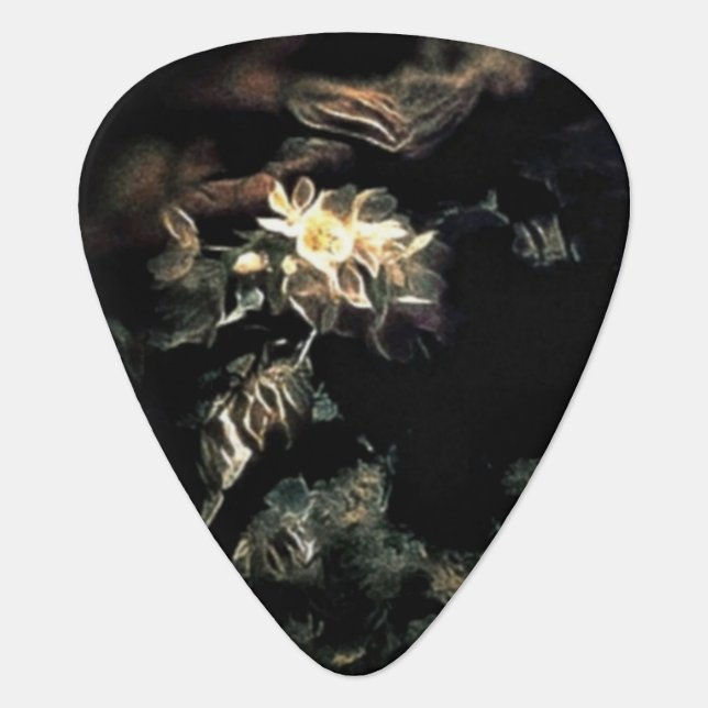Bloomed Guitar Pick (Front)