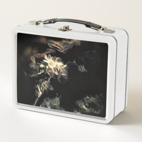 Bloomed Metal Lunch Box