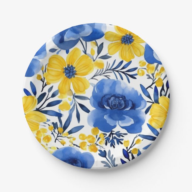 BloomFest Paper Plate (Front)