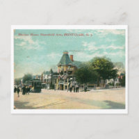Bloomfield Ave., Montclair NJ 1908 Vintage