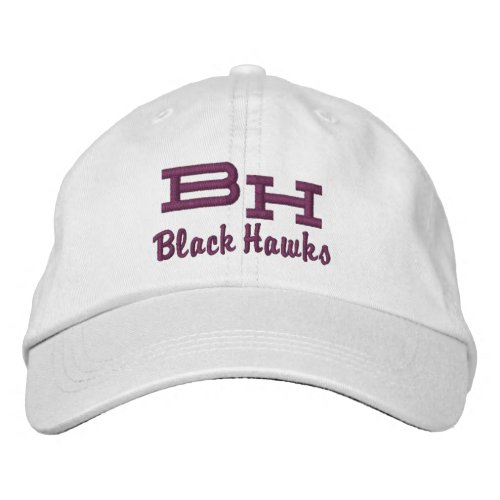 Bloomfield Hills Michigan Embroidered Baseball Hat