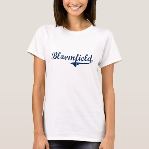 Bloomfield Pennsylvania Classic Design T_Shirt