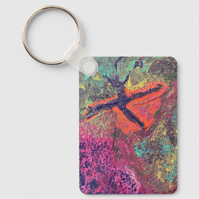 Bloomfusion keychain (Front)