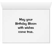 Bloomin Birthday Cards (Inside Horizontal (Bottom))