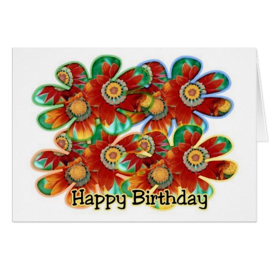 Bloomin Birthday Cards (Front Horizontal)