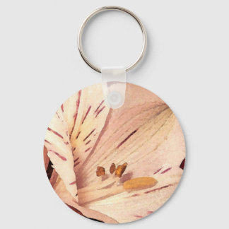 Blooming Alstromeria Keychain