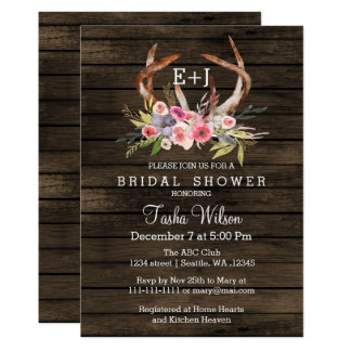 Country Chic Bridal Shower Invitations 6