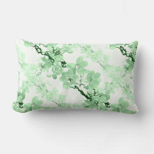 Blooming apricot. lumbar pillow
