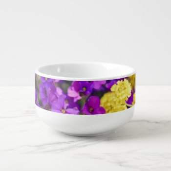 Blooming Beauties  Soup Mug by FallnAngelCreations at Zazzle