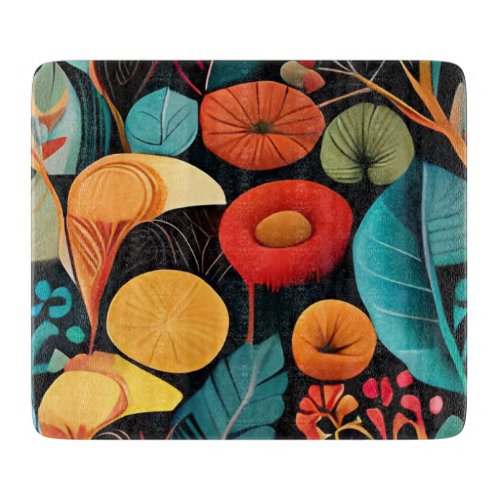 Blooming Beauty Add a Pop of Color Cutting Board