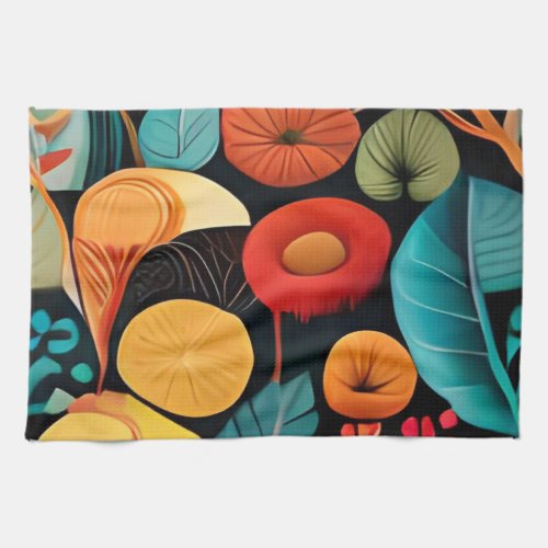 Blooming Beauty Add a Pop of Color Kitchen Towel